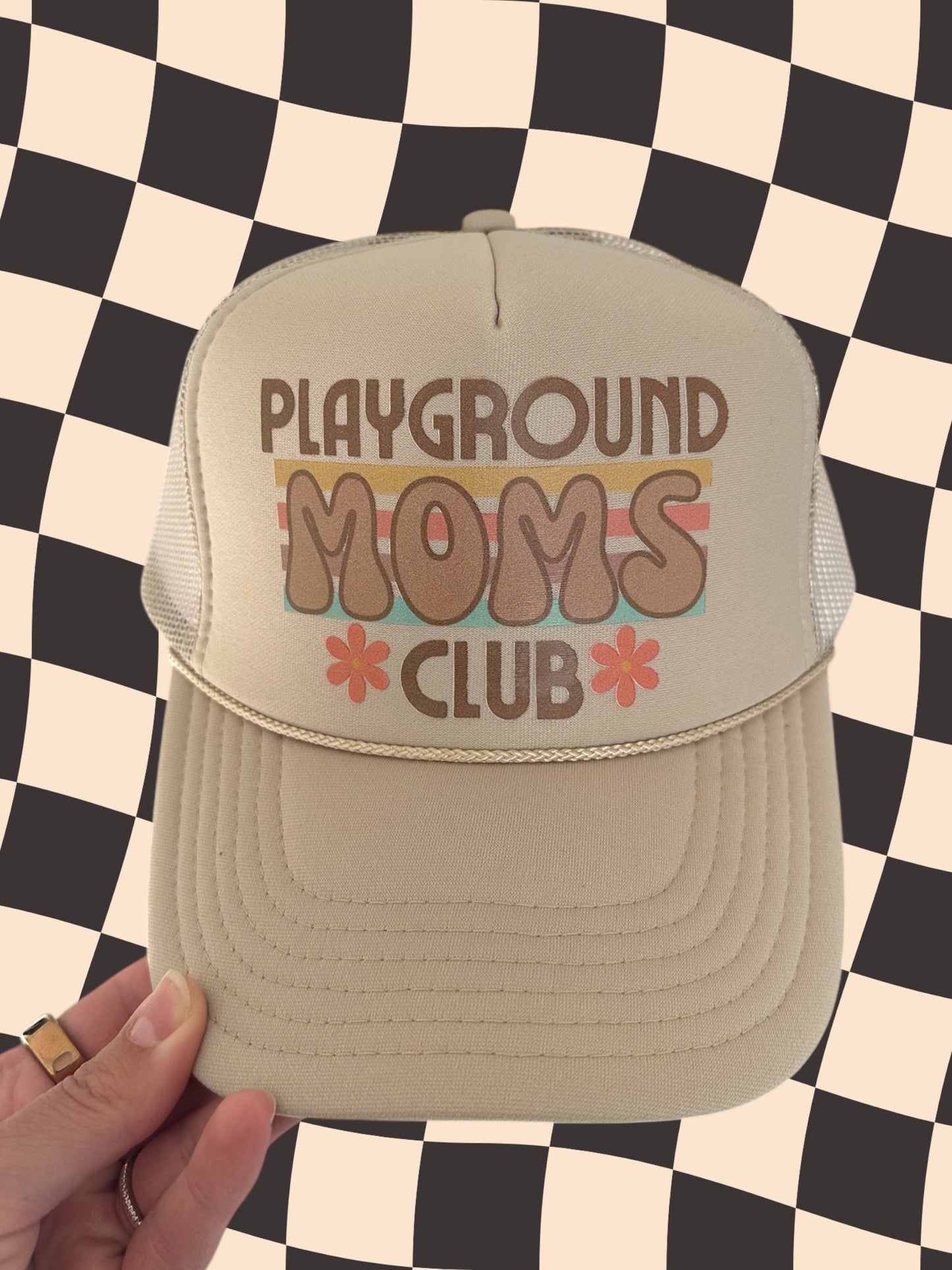 Playground Moms Club Trucker Hat