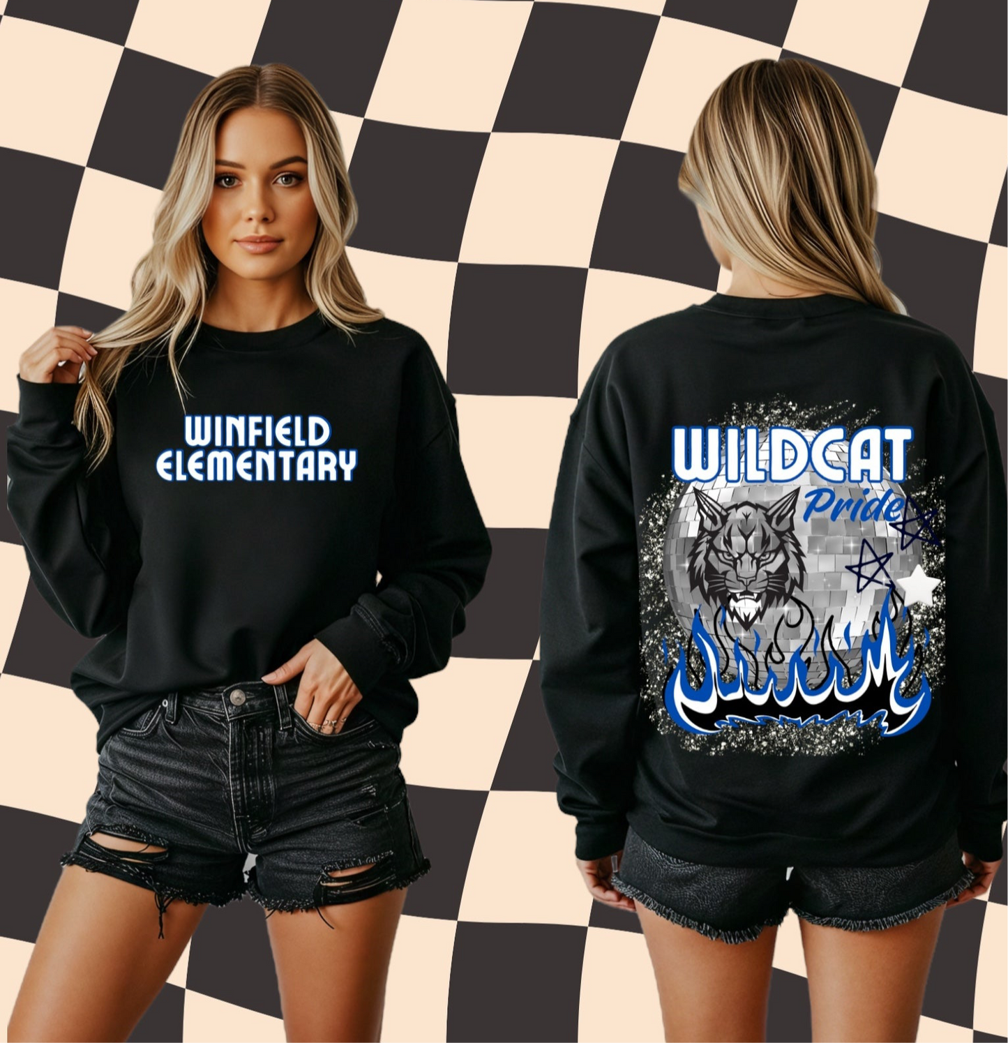 Winfield Wildcats Unisex Crewneck