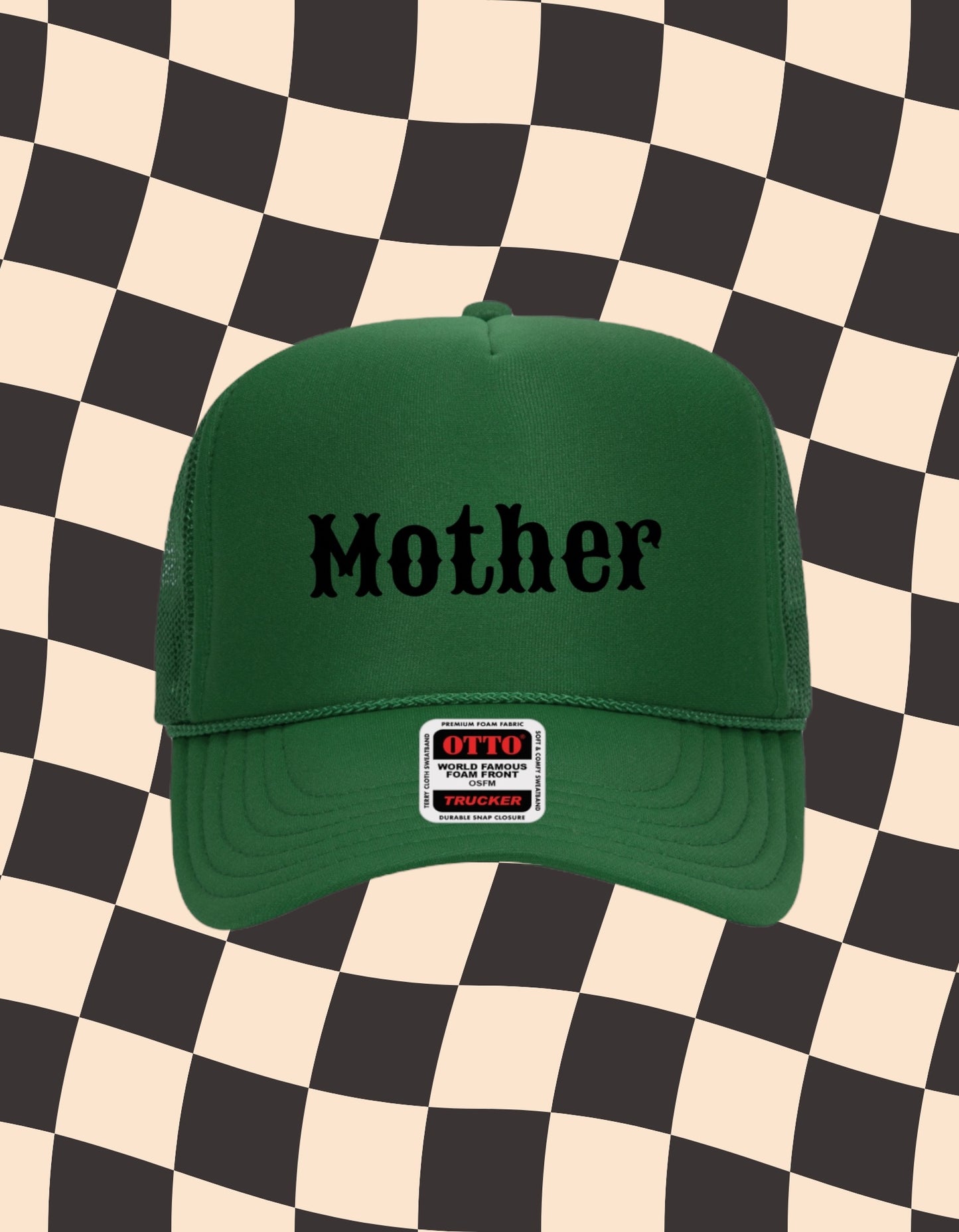 Vintage “Mother” Trucker Hat – Retro Western Style Mom Cap