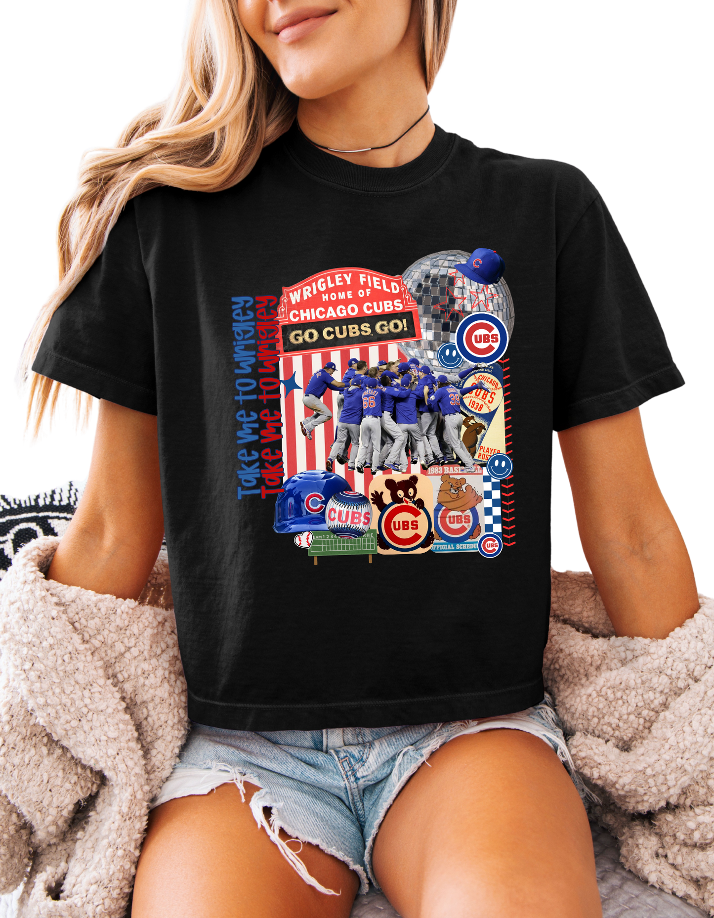 ⚾️ Wrigley Vintage Cubs Graphic Tee