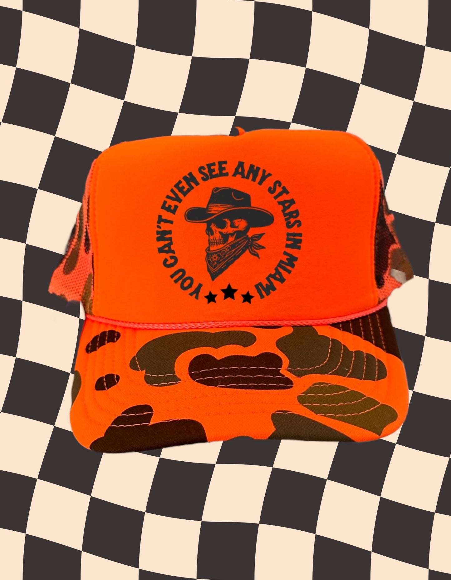 You Can’t Even See Any Stars In Miami Trucker Hat-Morgan Wallen