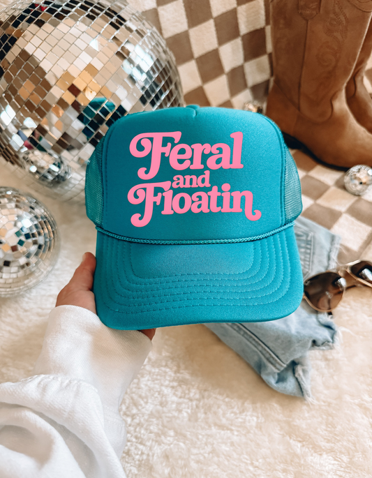 Feral and Floatin Trucker Hat