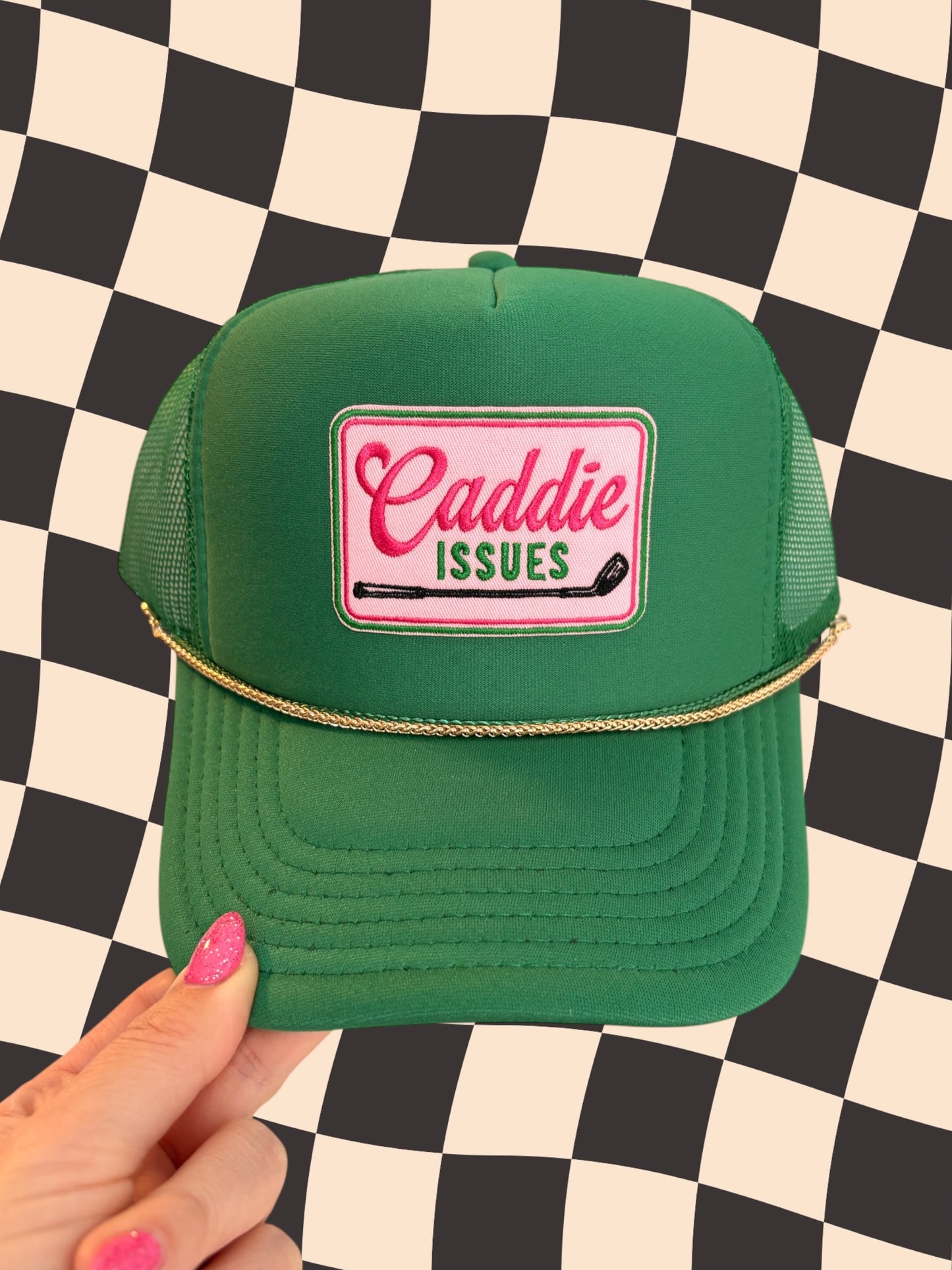 Caddie Issues Trucker Hat