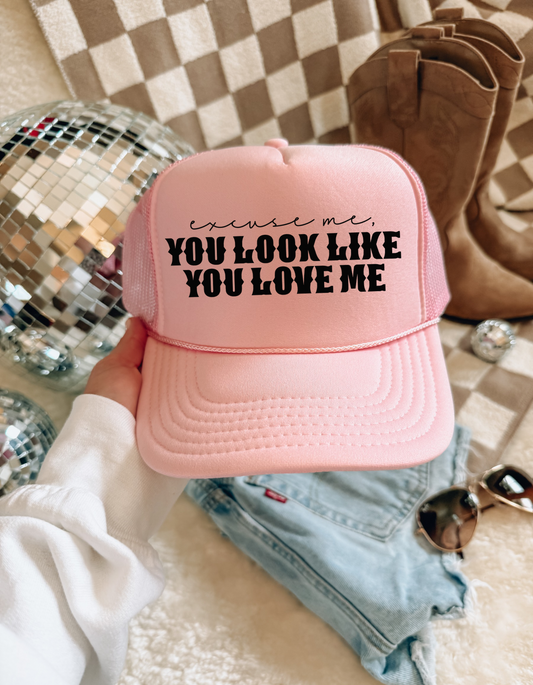 “You Look Like You Love Me” Camo Trucker Hat-Ella Langley
