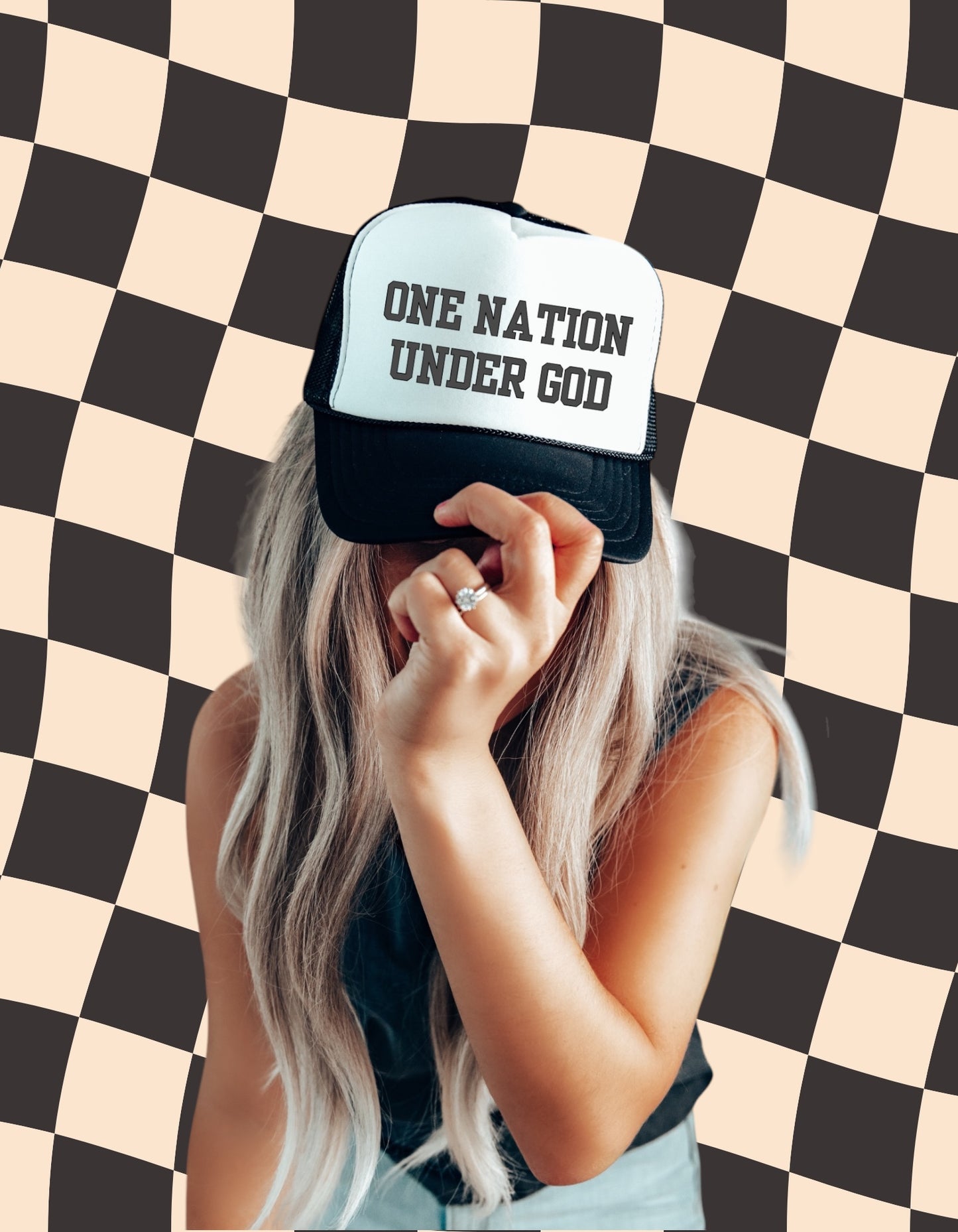 One Nation Under God Trucker Hat