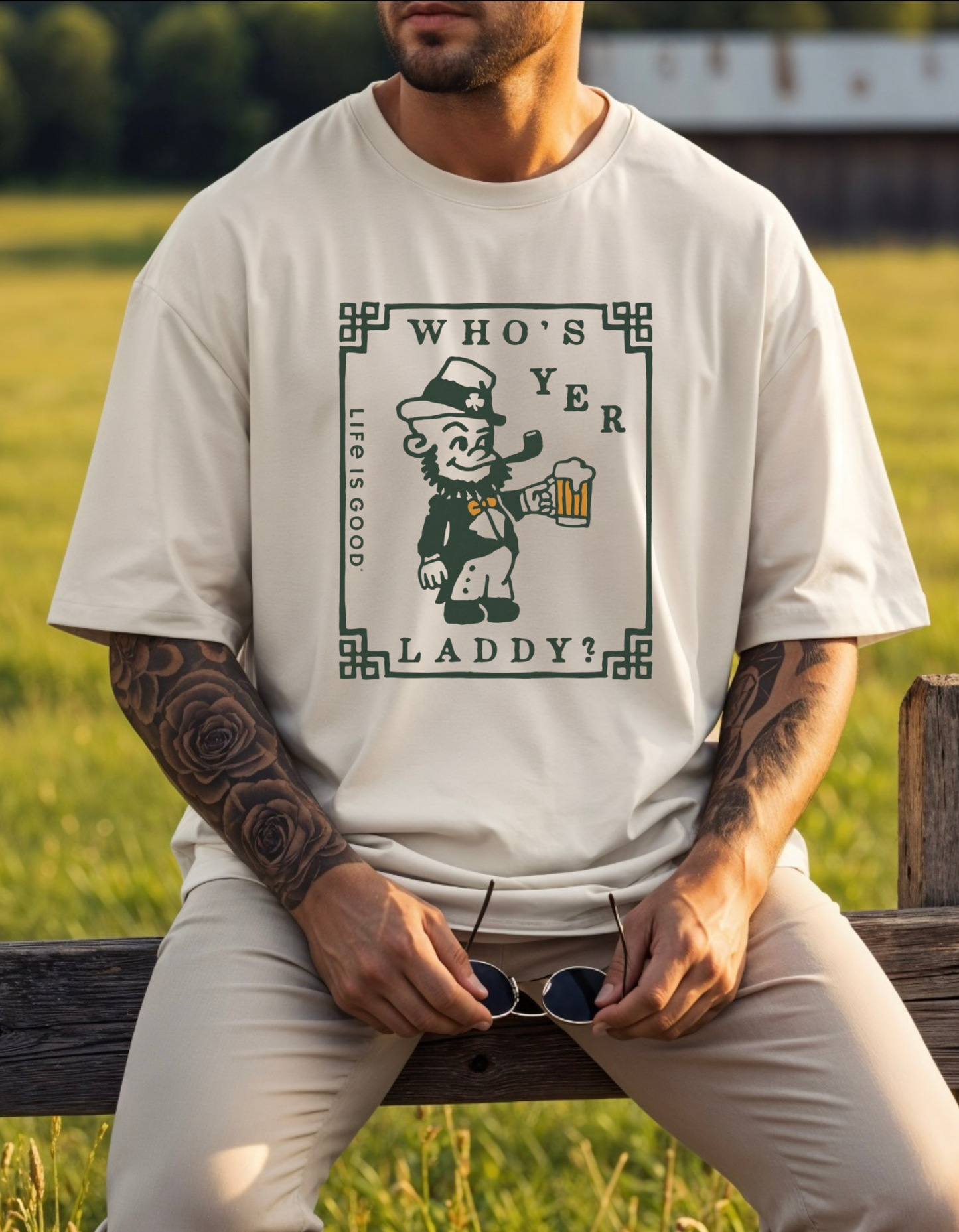 Who’s Yer Laddy? Irish Graphic Tee