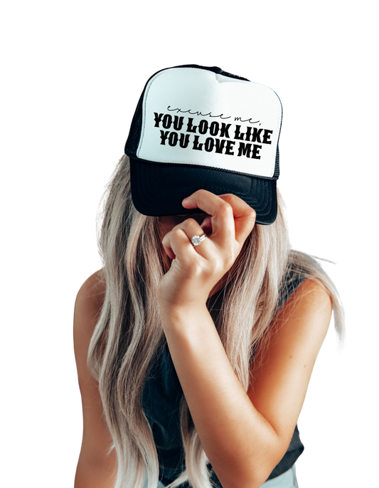 “You Look Like You Love Me” Camo Trucker Hat-Ella Langley