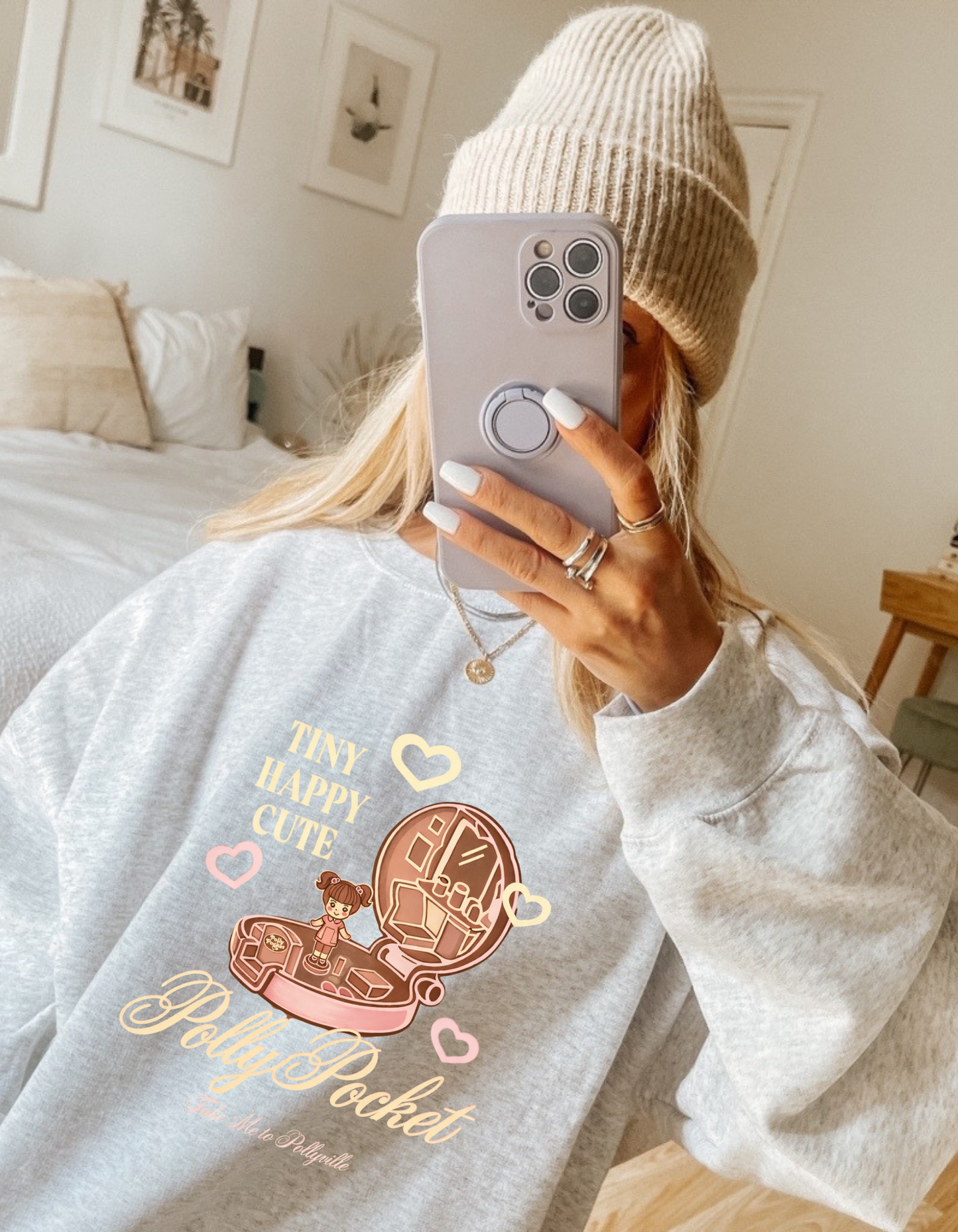 Tiny Happy Cute Tiny Doll Inspired Sweatshirt
