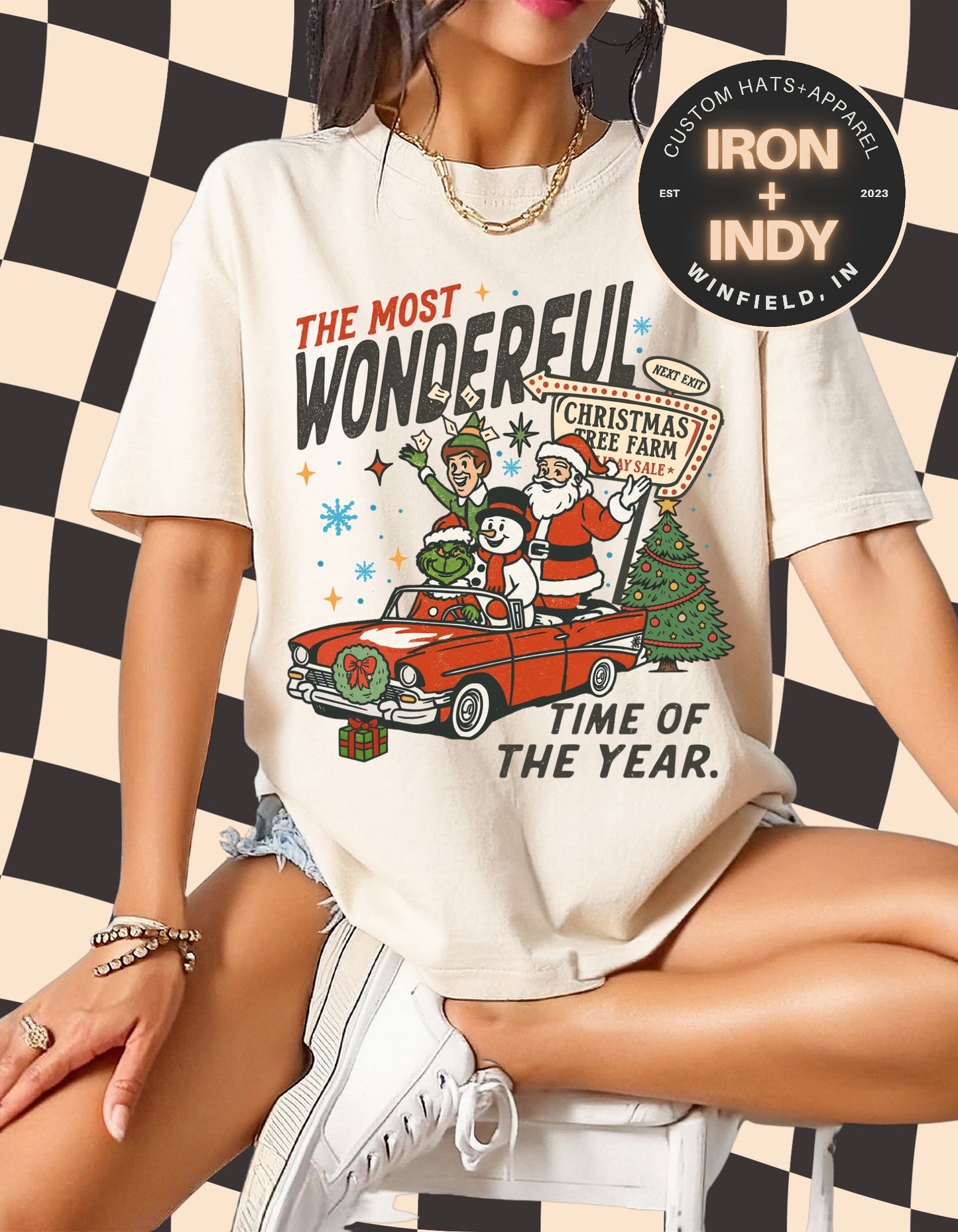 The Most Wonderful Time of the Year Christmas Graphic Tee
