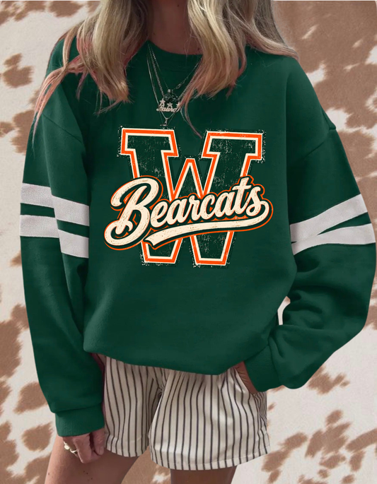 Wheeler Bearcats Varsity Sweatshirt 🧡💚