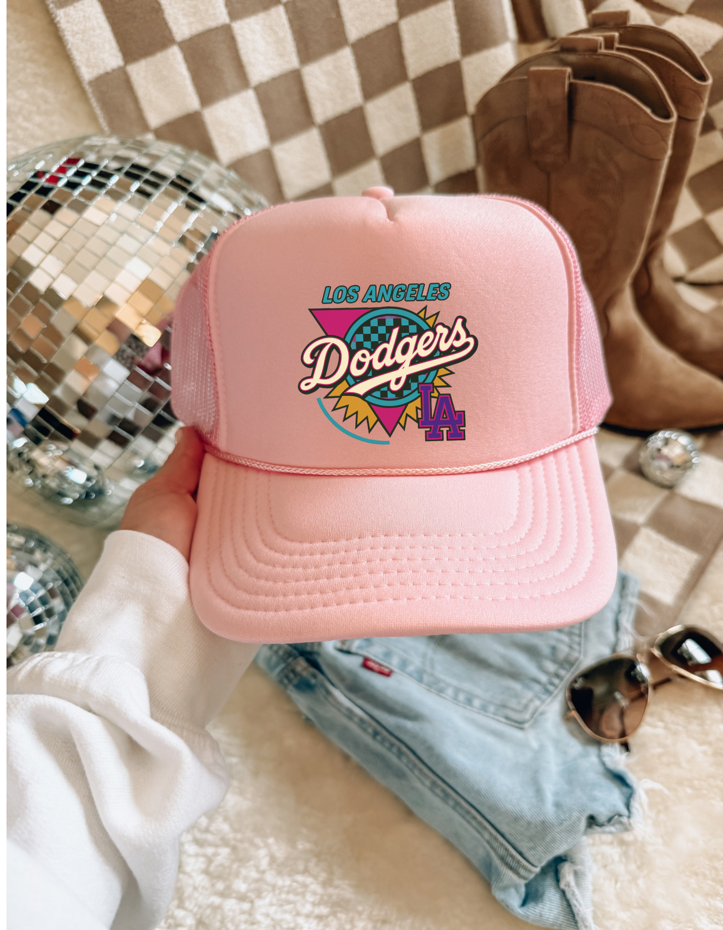 Los Angeles Dodgers Retro Trucker Hat| Otto Hats