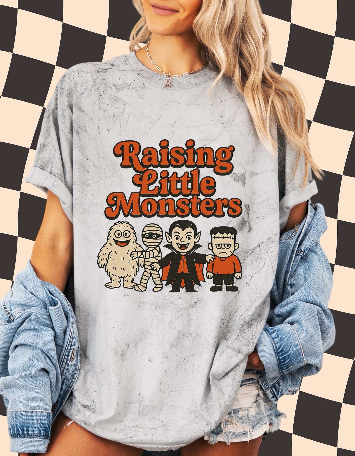 Raising Little Monsters Halloween Tee 👻