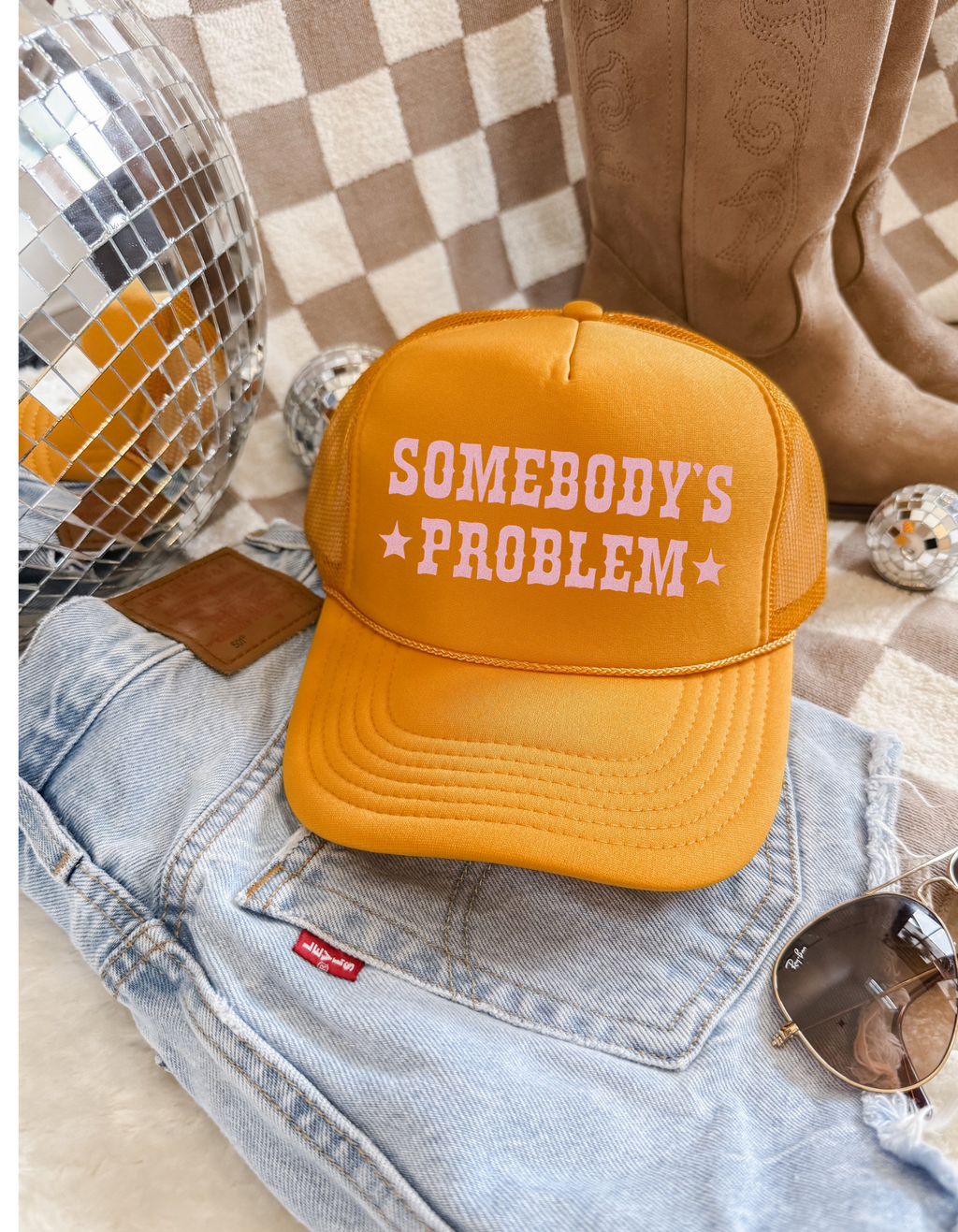Somebody’s Problem Trucker Hat|Western Trucker Hat