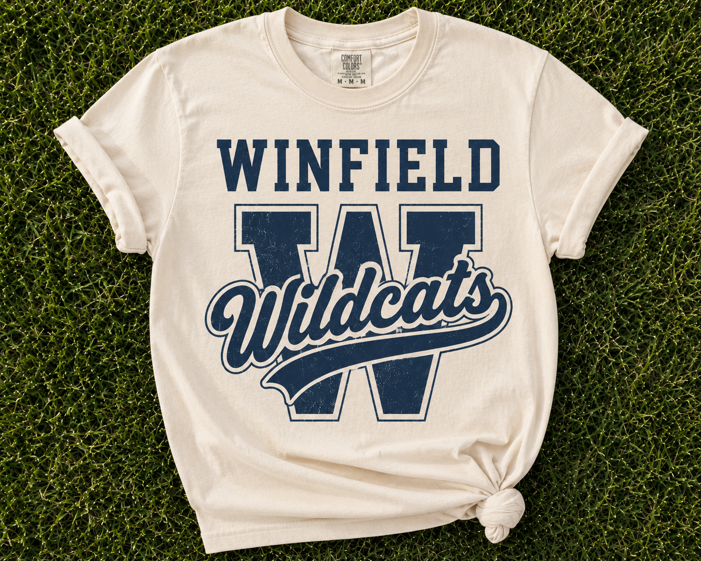 Winfield Wildcats Vintage Varsity Tee