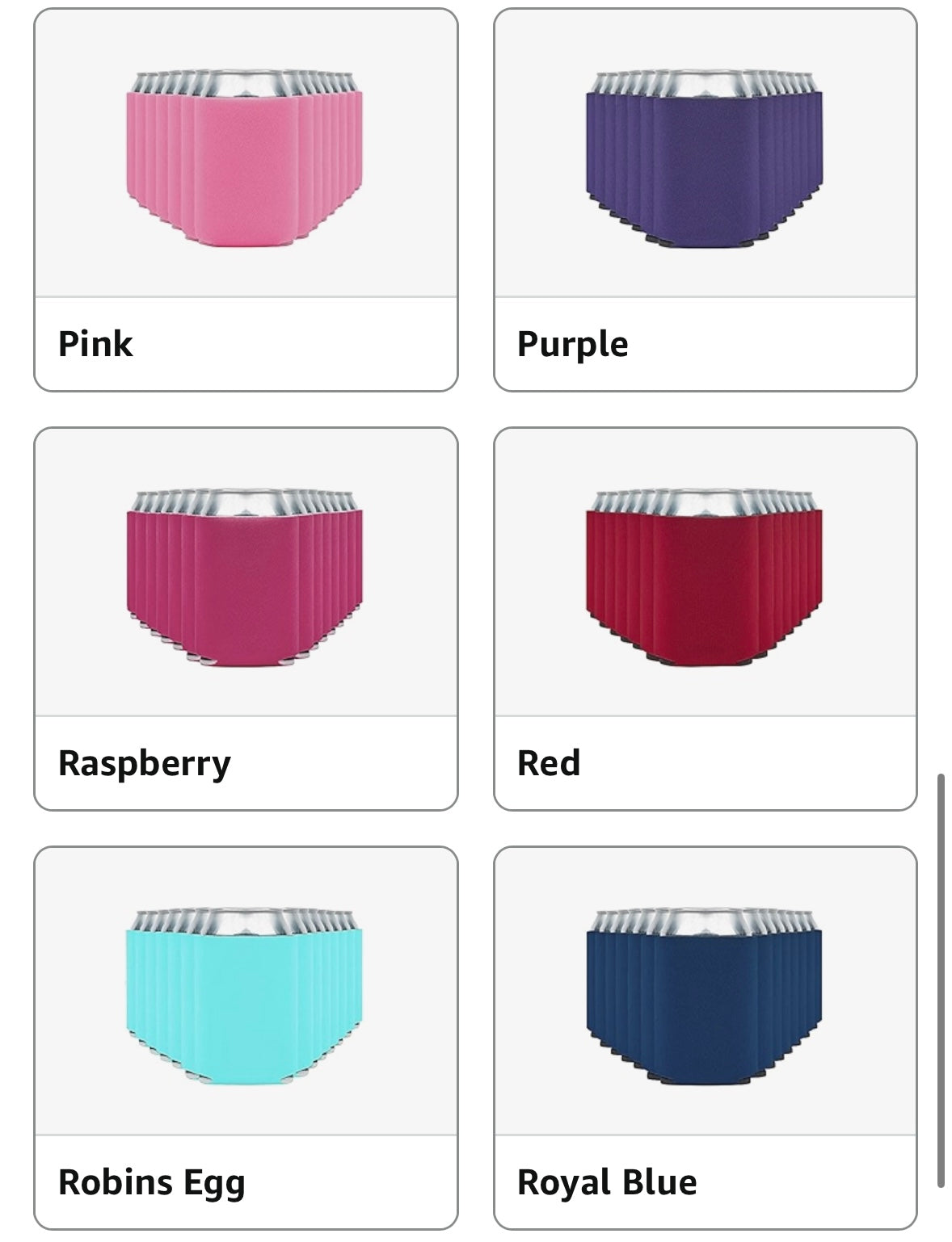 Custom Can Coolers – Personalized Coozies for Parties, Weddings & Events
