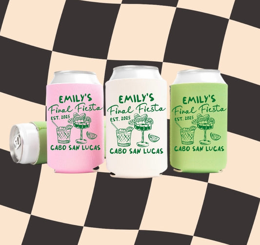 Custom Can Coolers – Personalized Coozies for Parties, Weddings & Events