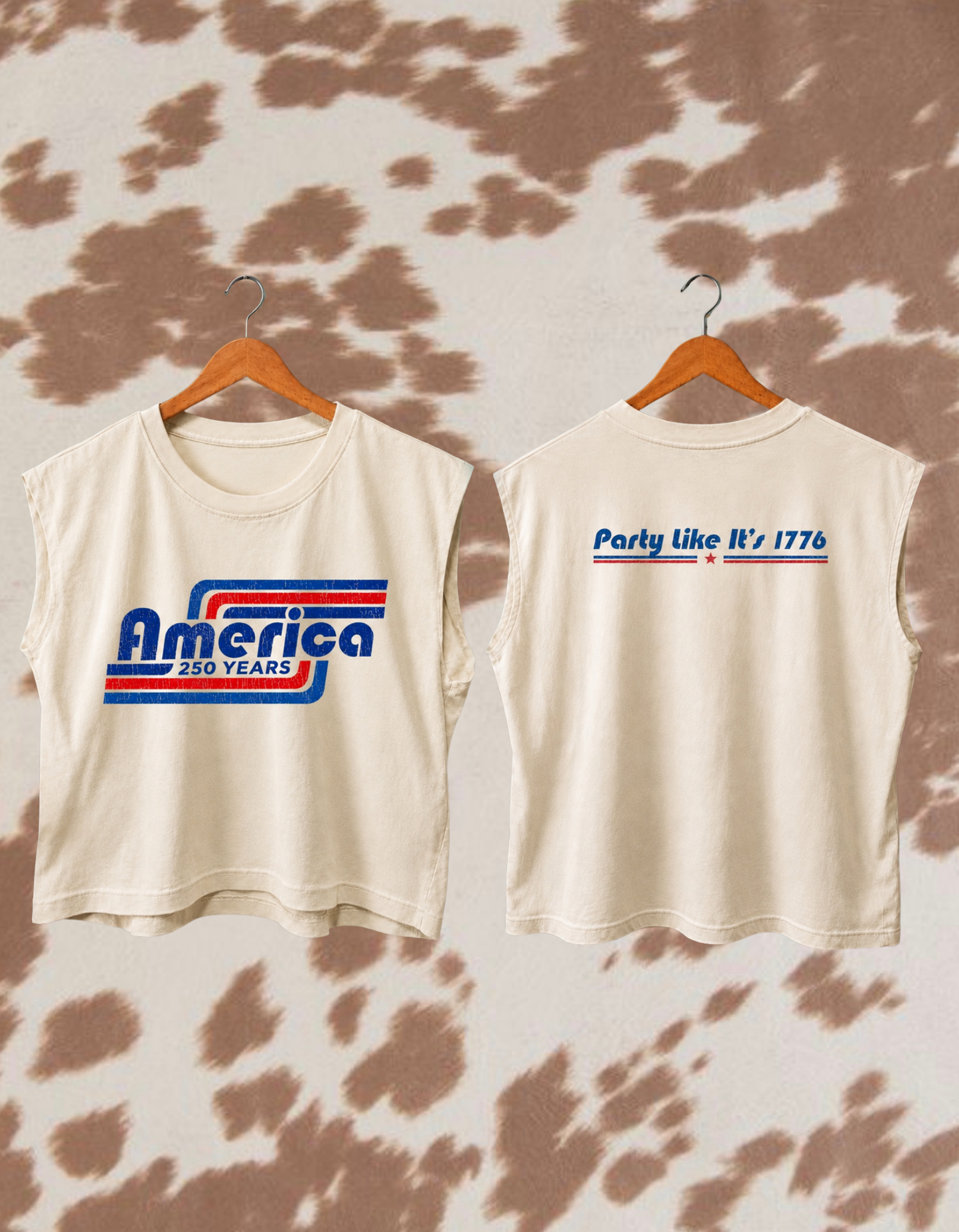 America 250 Years Vintage Muscle Tee