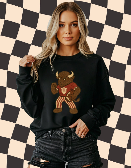 Vintage Hoosier Bison Sweatshirt