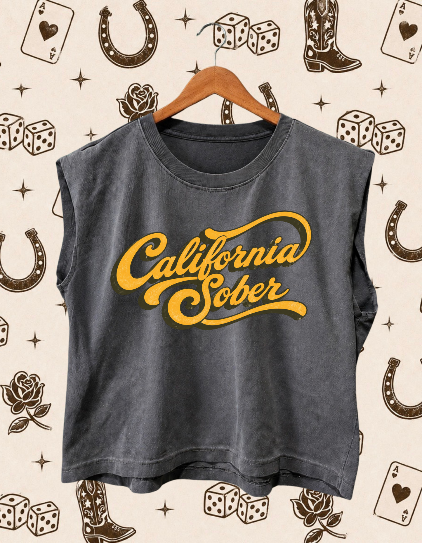 California Sober Muscle Tank