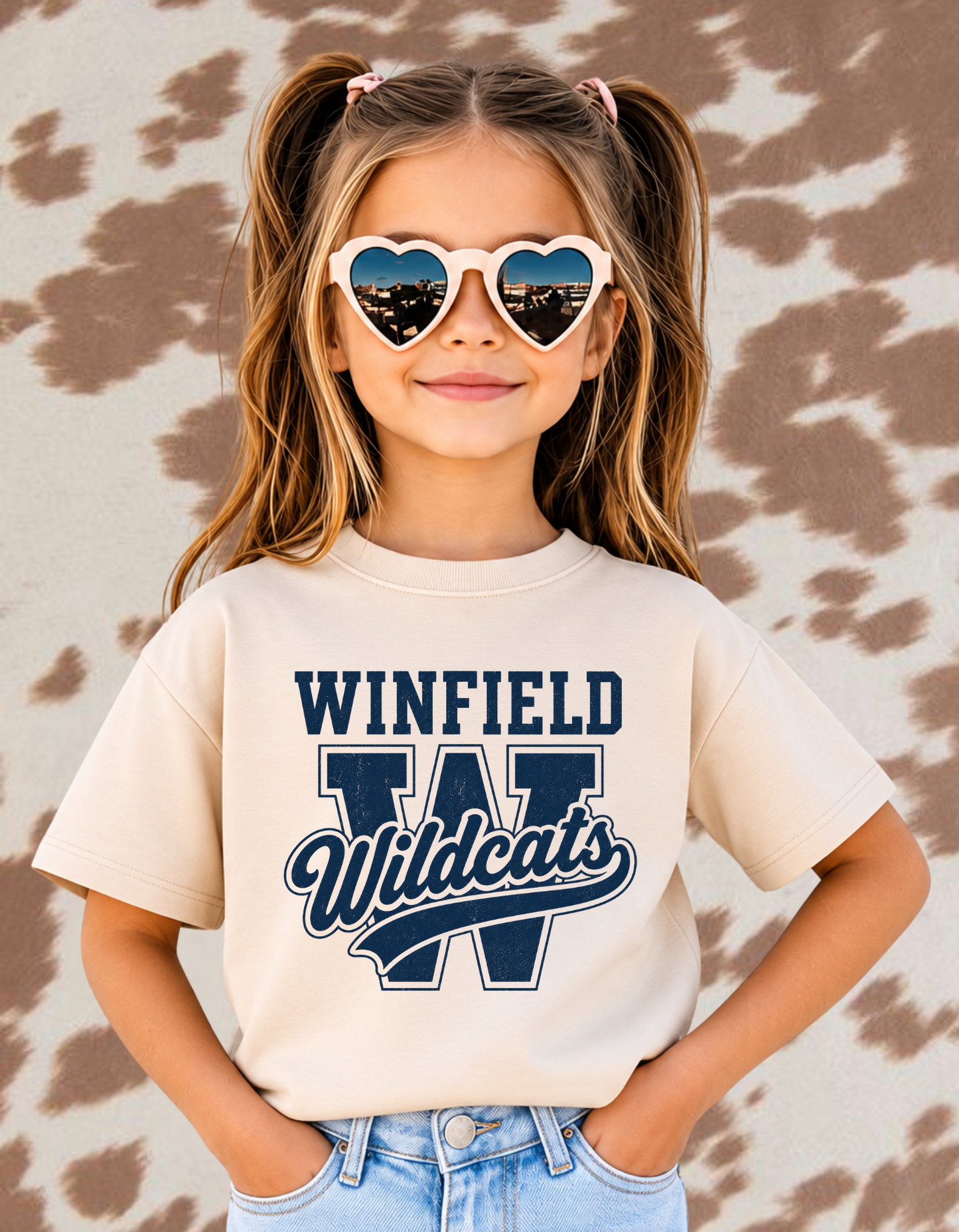 Winfield Wildcats Vintage Varsity Tee