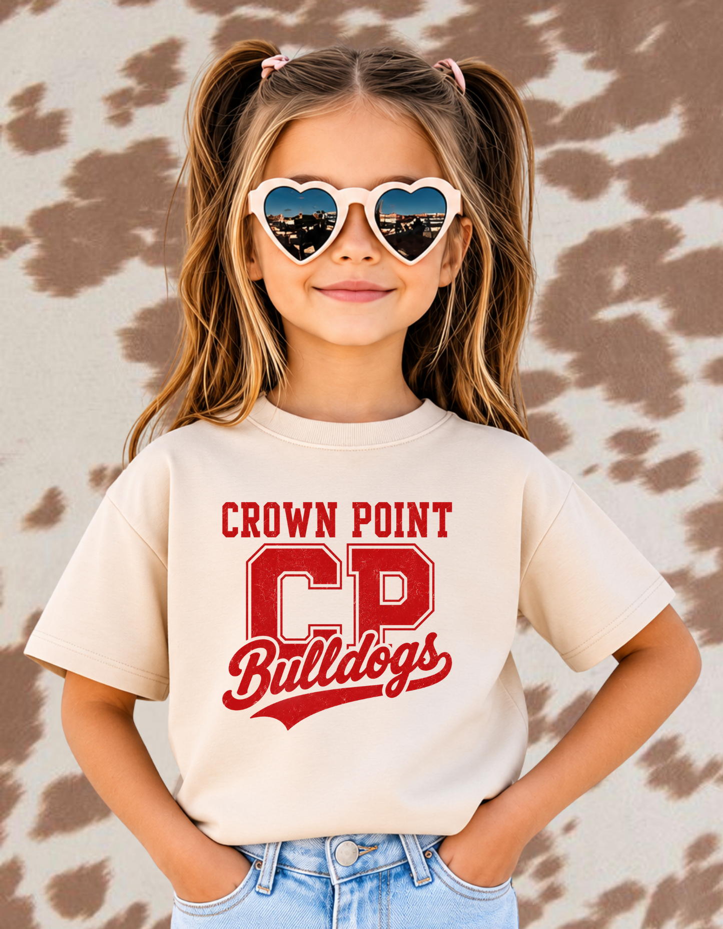 Crown Point CP Bulldogs Vintage Tee