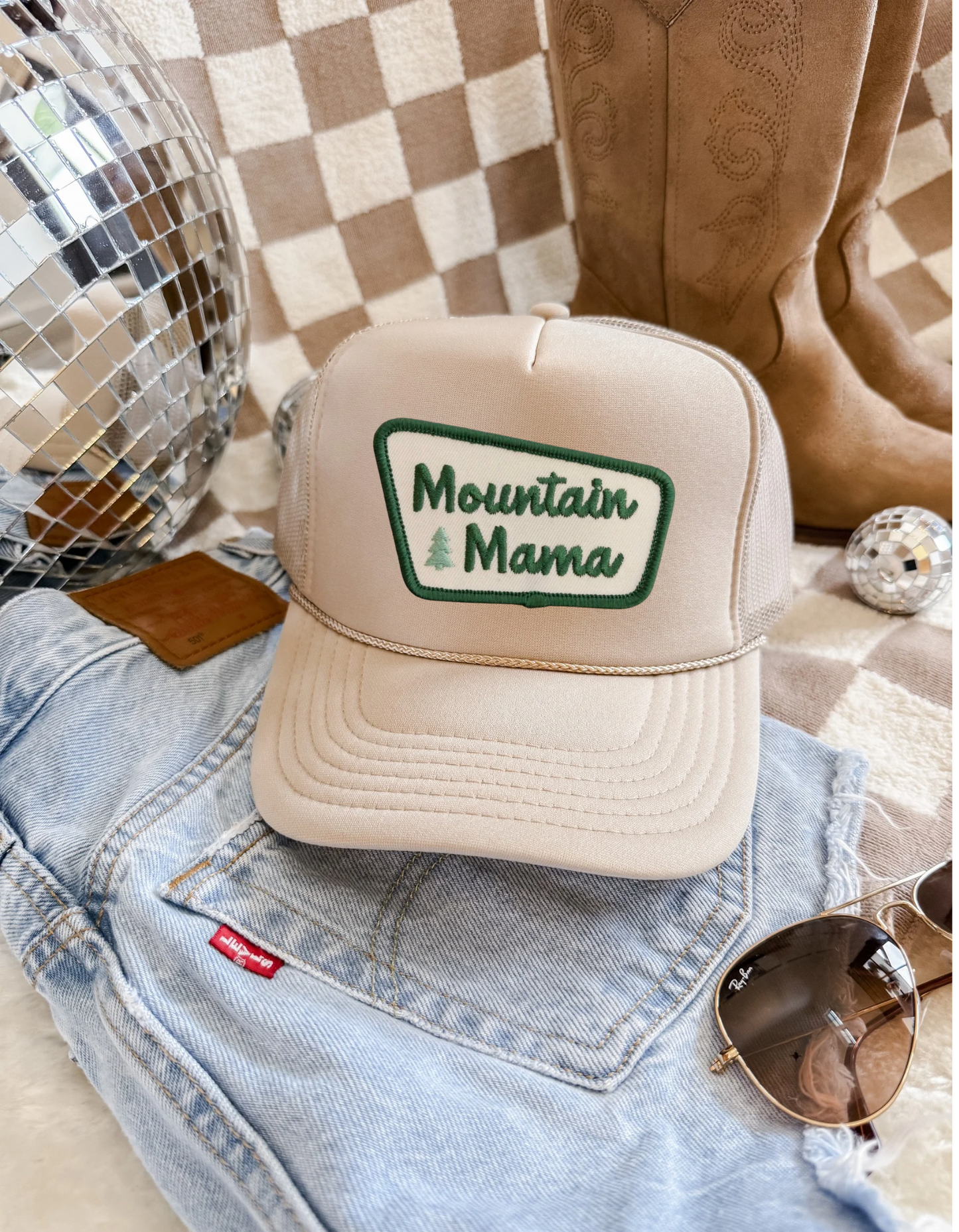 Mountain Mama Trucker Hat