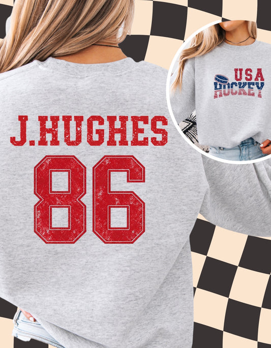 USA Hockey Vintage Graphic Sweatshirt 🇺🇸🏒