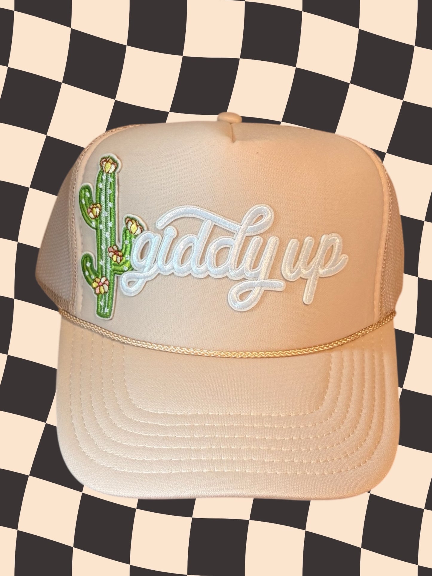 Giddy Up Western Trucker Hat 🌵