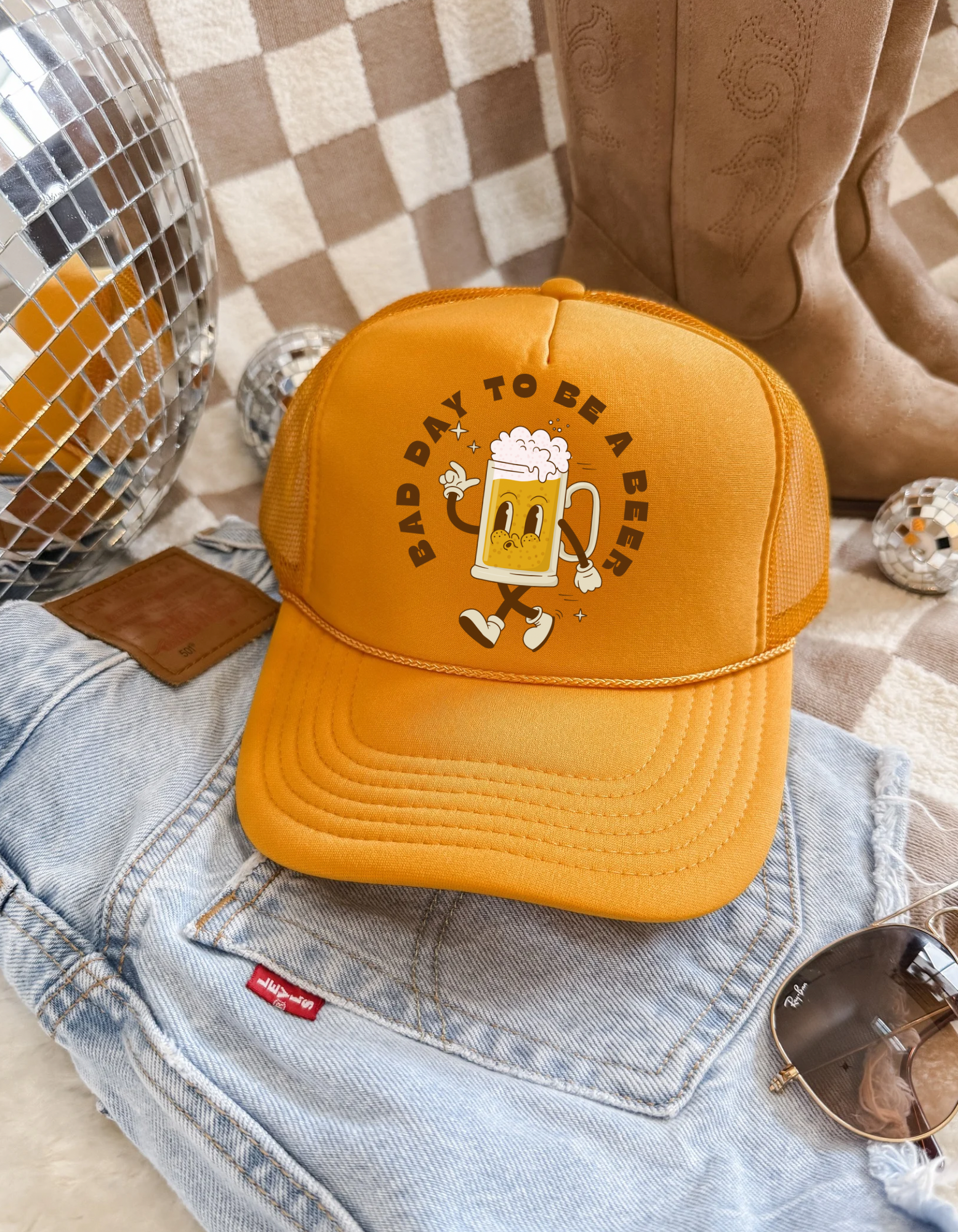 Bad Day To Be A Beer Trucker Hat