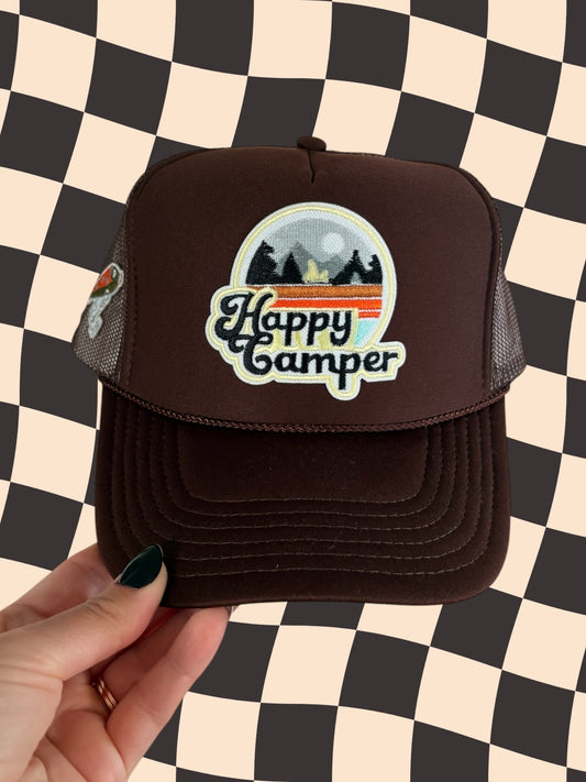 Happy Camper Trucker Hat