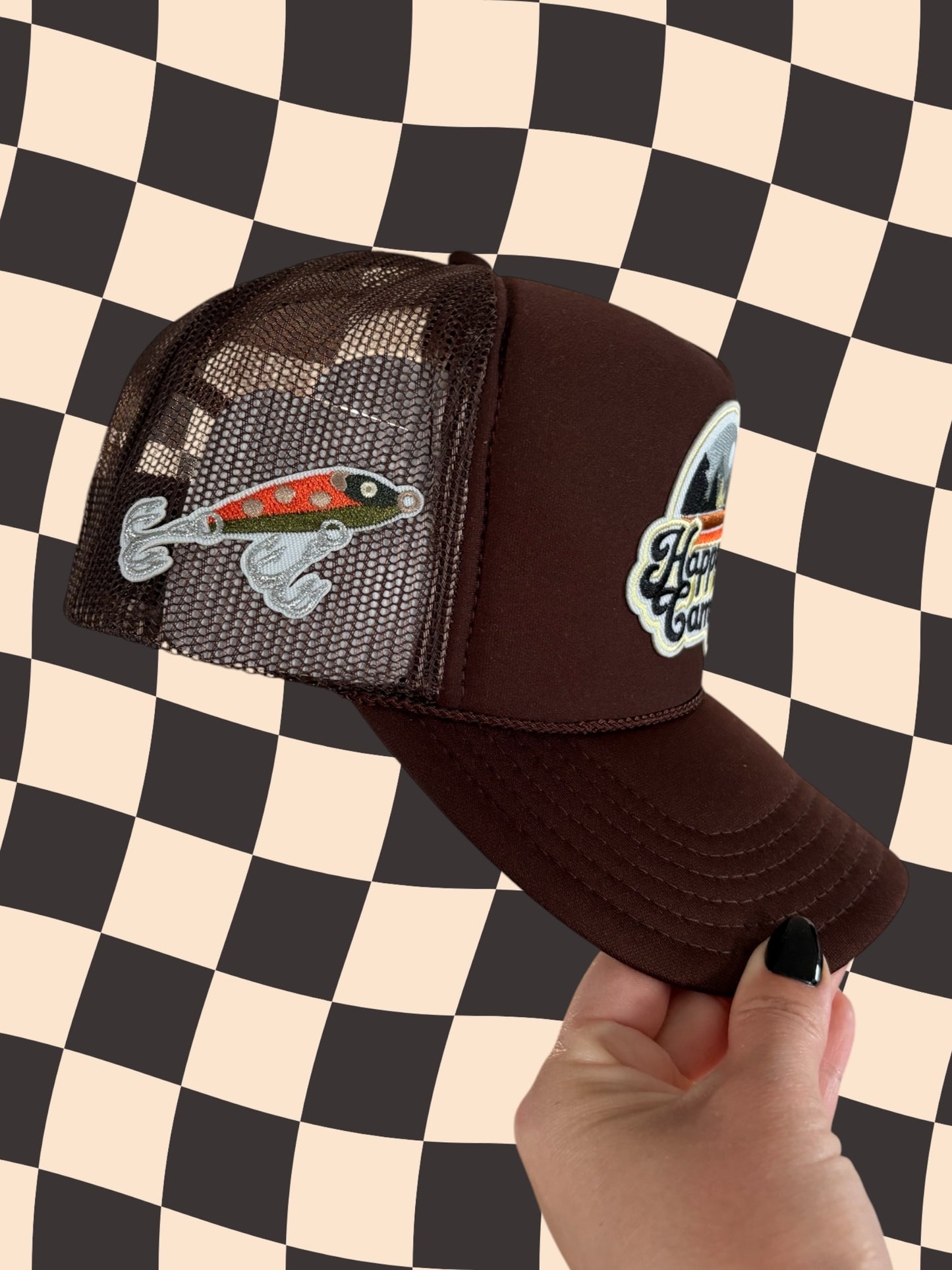 Happy Camper Trucker Hat
