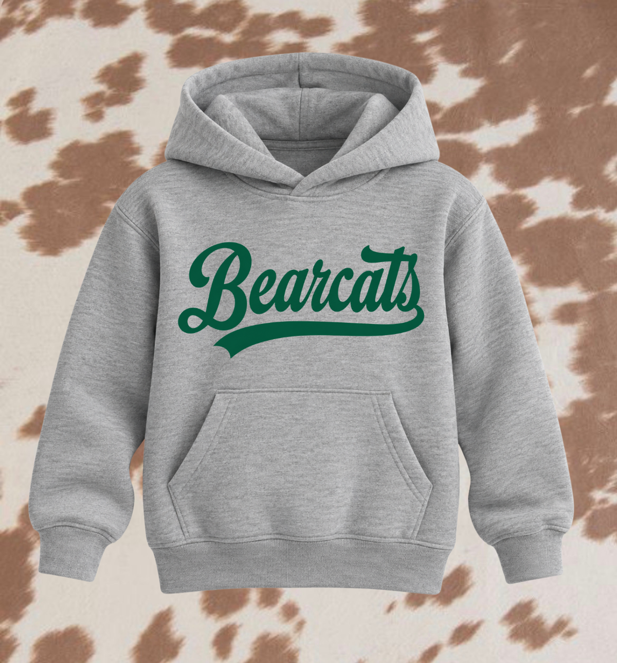 Bearcats Spiritwear Sweatshirt | Green Script School Spirit Crewneck
