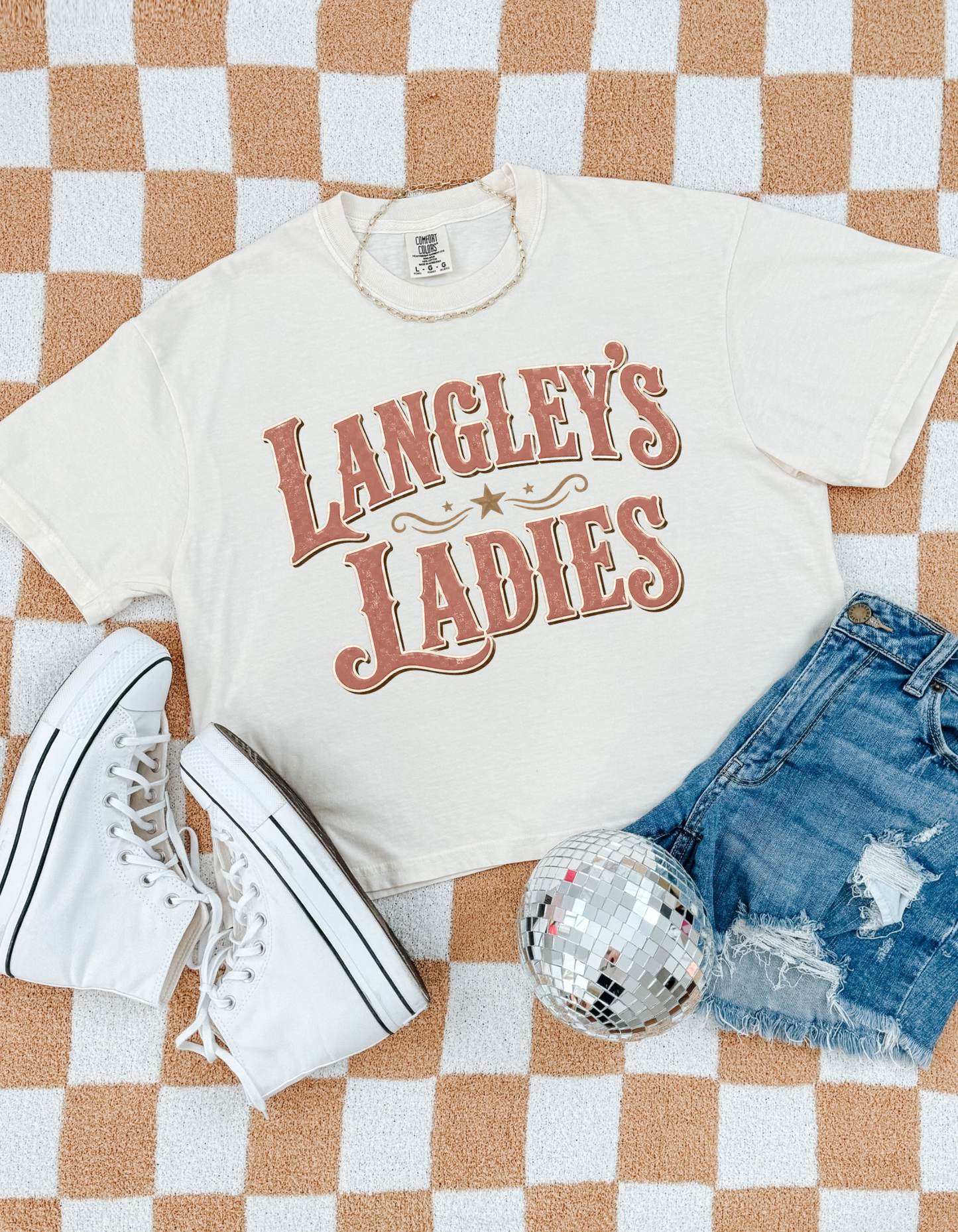 Langley’s Ladies Western Graphic Tee