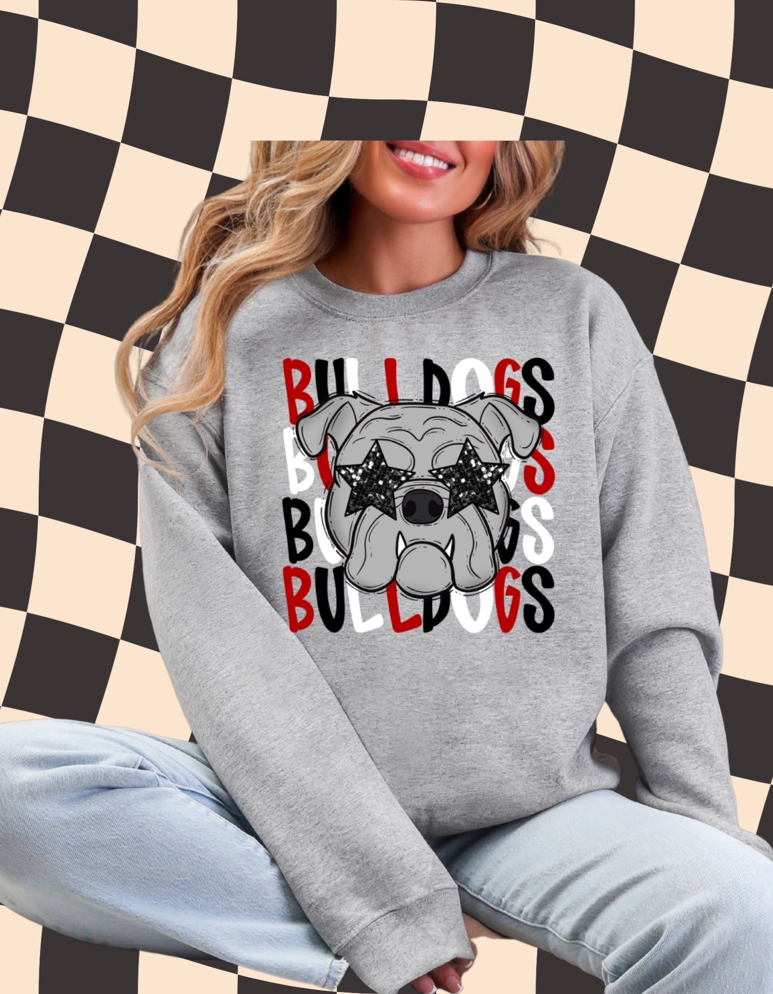 Bulldogs Crewneck Sweatshirt