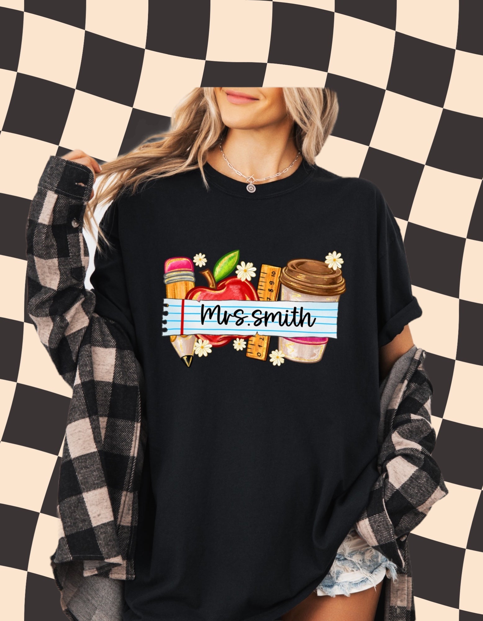 Personalized Teacher Gift Shirt