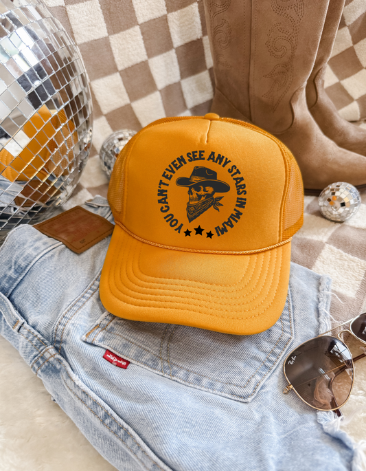You Can’t Even See Any Stars In Miami Trucker Hat-Morgan Wallen