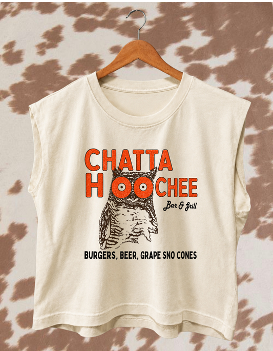 Chatta Hoo Chee Retro Muscle Tee